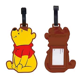 Disney - まるまる Amazon.co.jp: 丸眞 ネームタグ ディズニー くまのプーさん プー